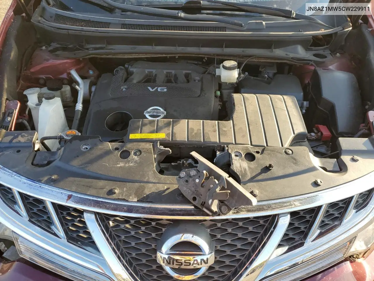 JN8AZ1MW5CW229911 2012 Nissan Murano S