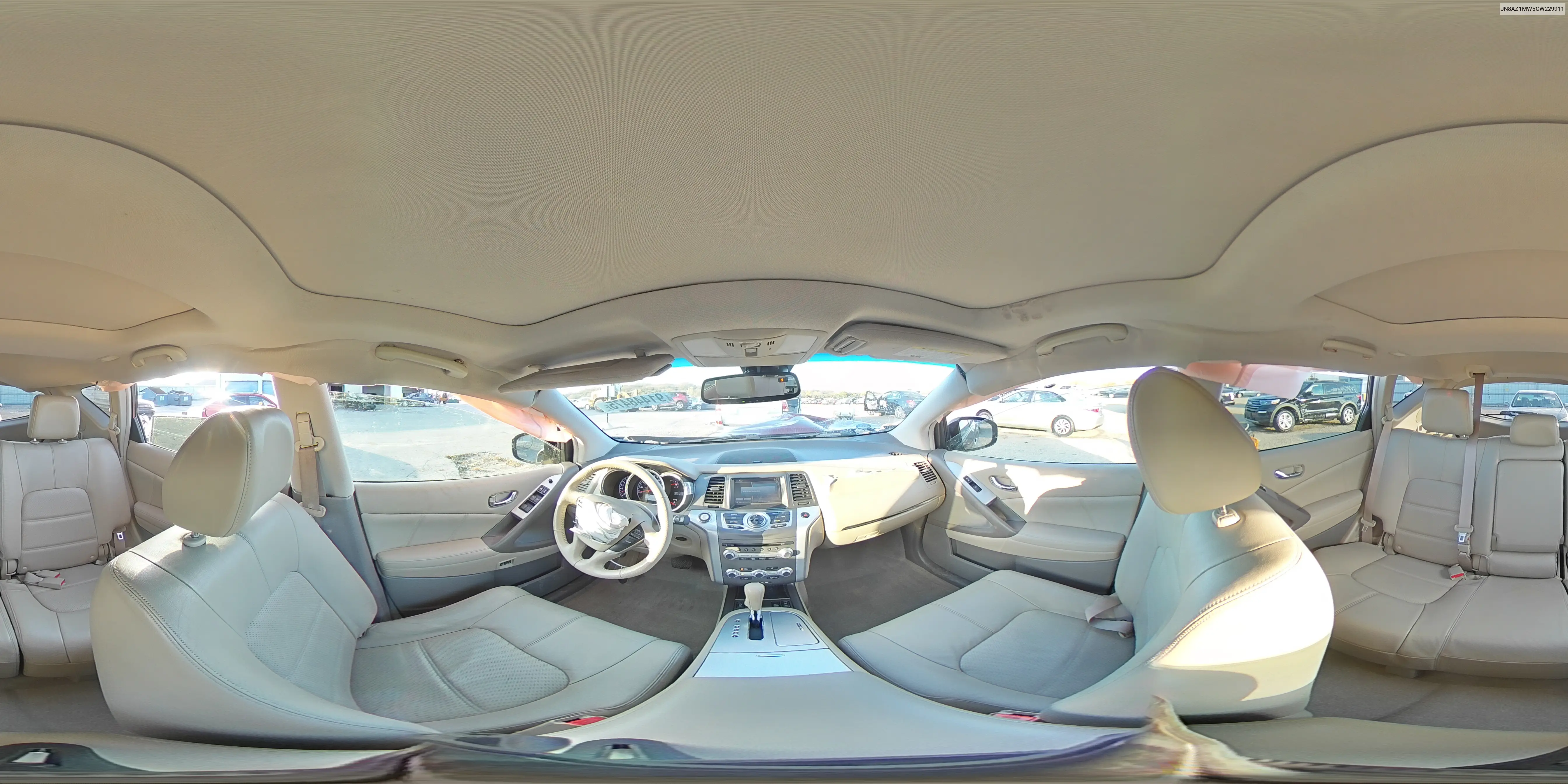 JN8AZ1MW5CW229911 2012 Nissan Murano S