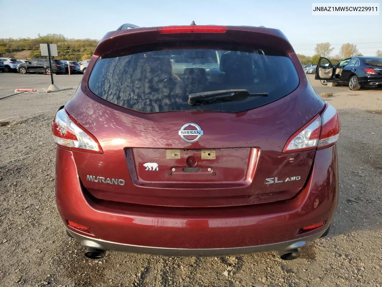 JN8AZ1MW5CW229911 2012 Nissan Murano S