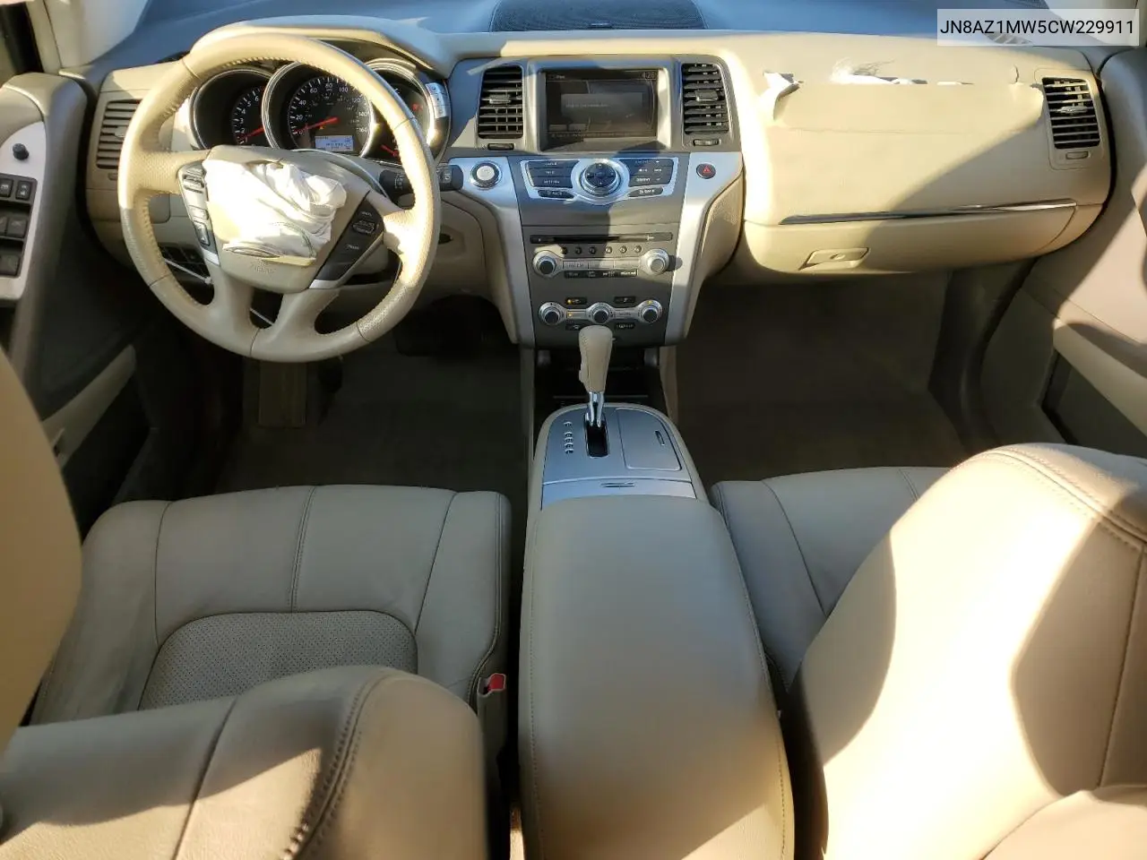 JN8AZ1MW5CW229911 2012 Nissan Murano S