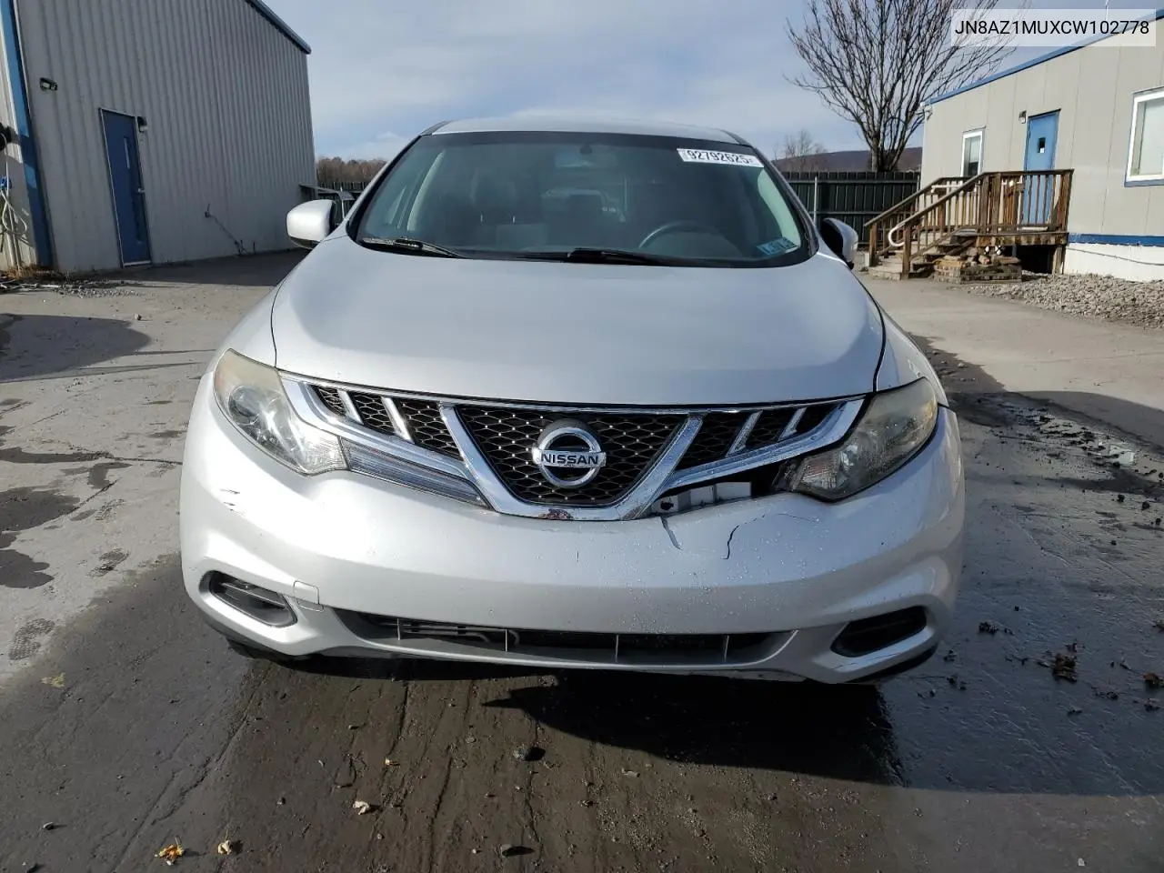 JN8AZ1MUXCW102778 2012 Nissan Murano S