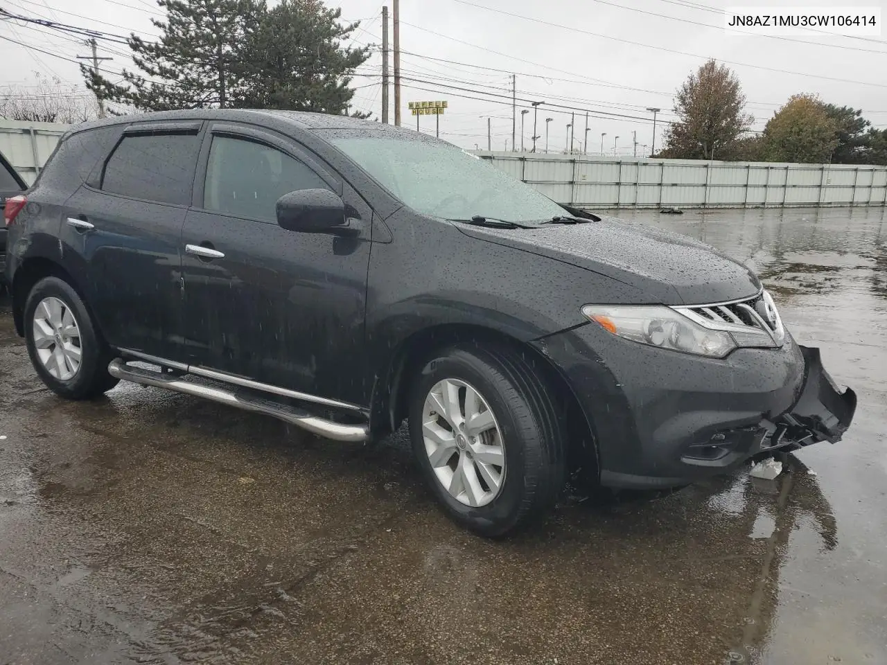 JN8AZ1MU3CW106414 2012 Nissan Murano S