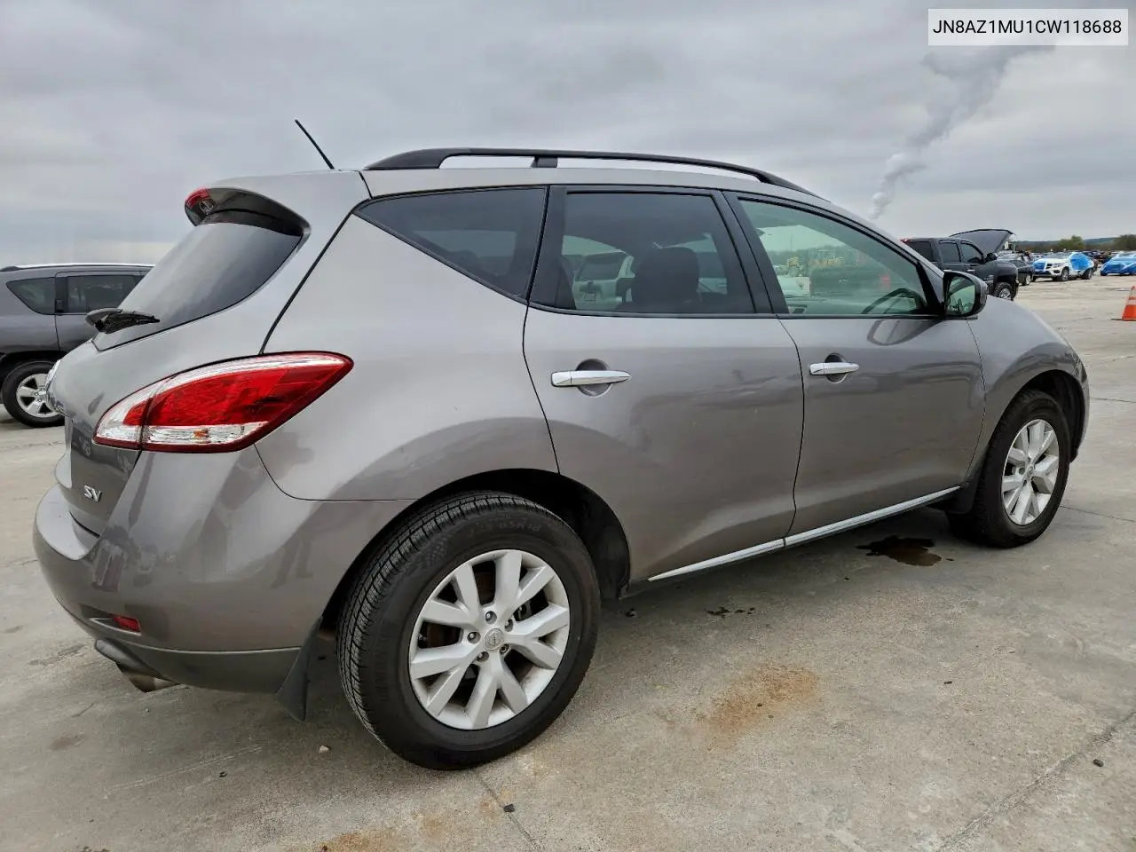 JN8AZ1MU1CW118688 2012 Nissan Murano S