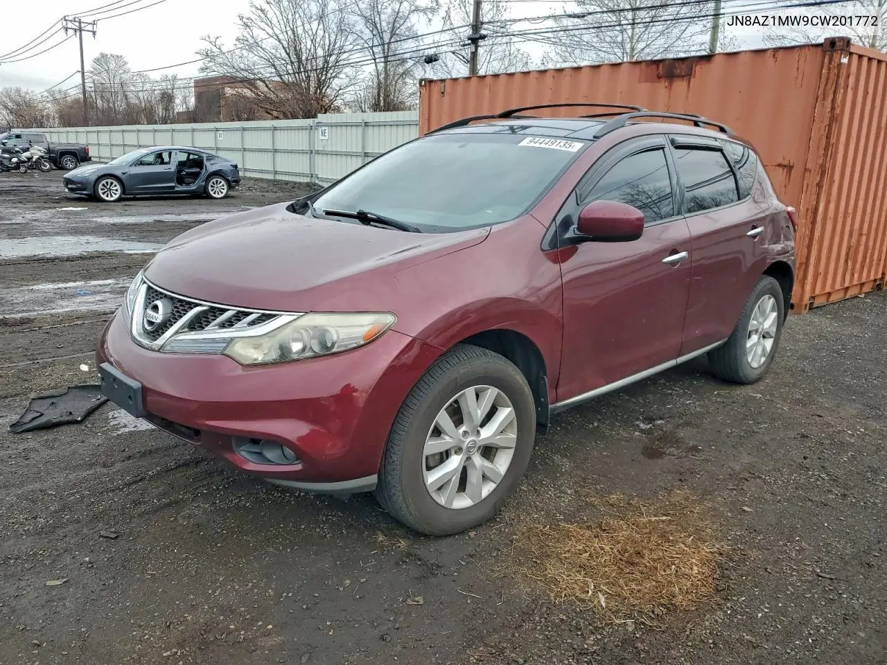 JN8AZ1MW9CW201772 2012 Nissan Murano S