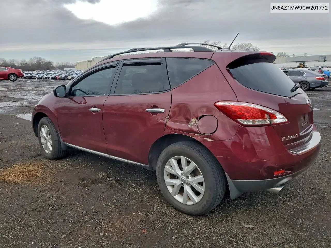 JN8AZ1MW9CW201772 2012 Nissan Murano S