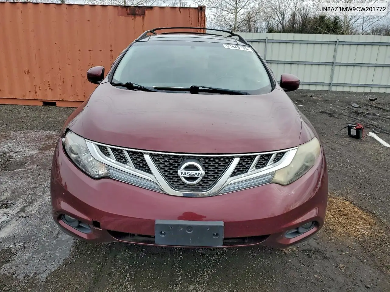 JN8AZ1MW9CW201772 2012 Nissan Murano S