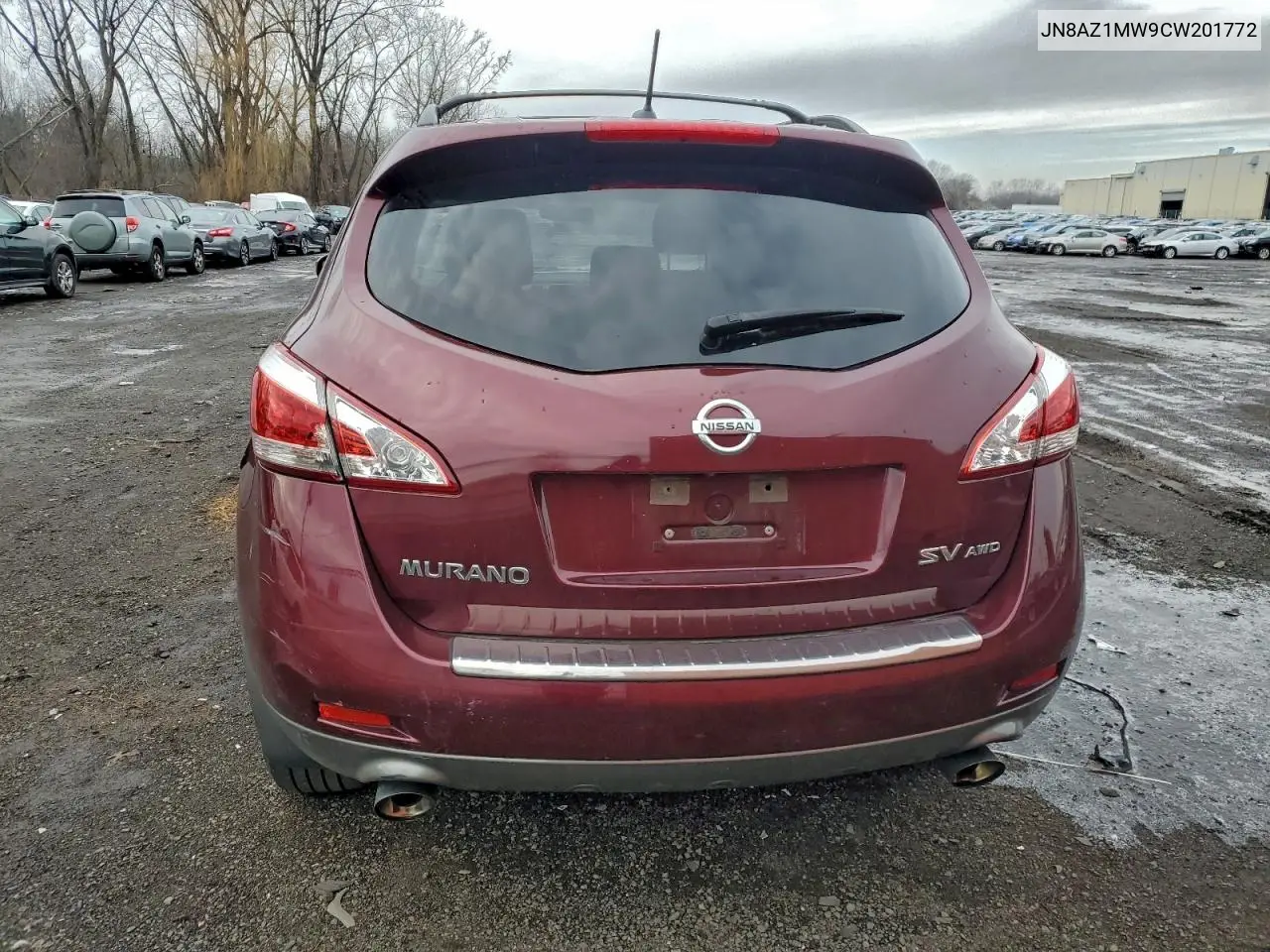 JN8AZ1MW9CW201772 2012 Nissan Murano S