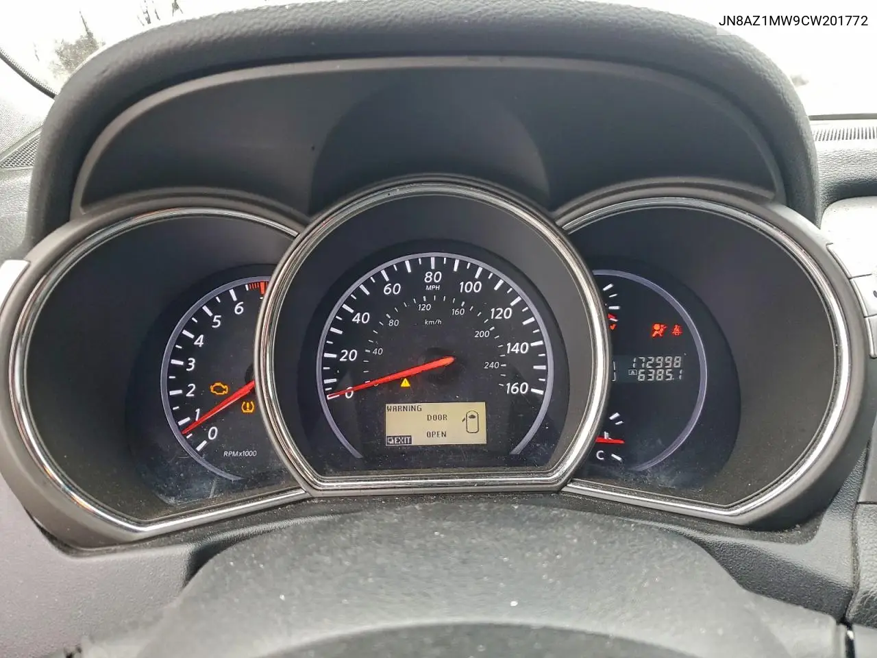 JN8AZ1MW9CW201772 2012 Nissan Murano S