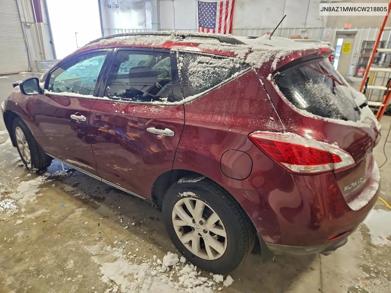 JN8AZ1MW6CW218805 2012 Nissan Murano S