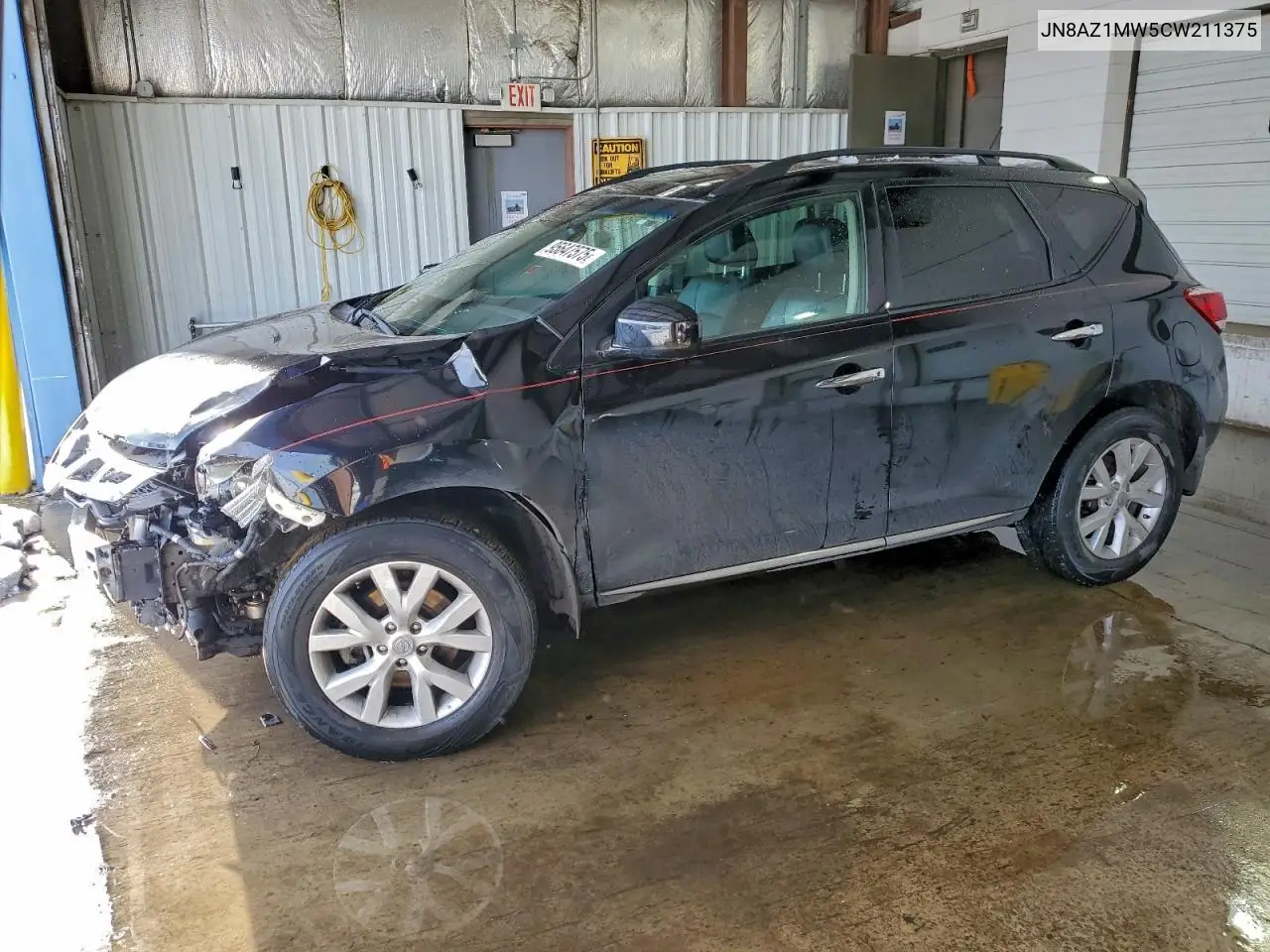 JN8AZ1MW5CW211375 2012 Nissan Murano S