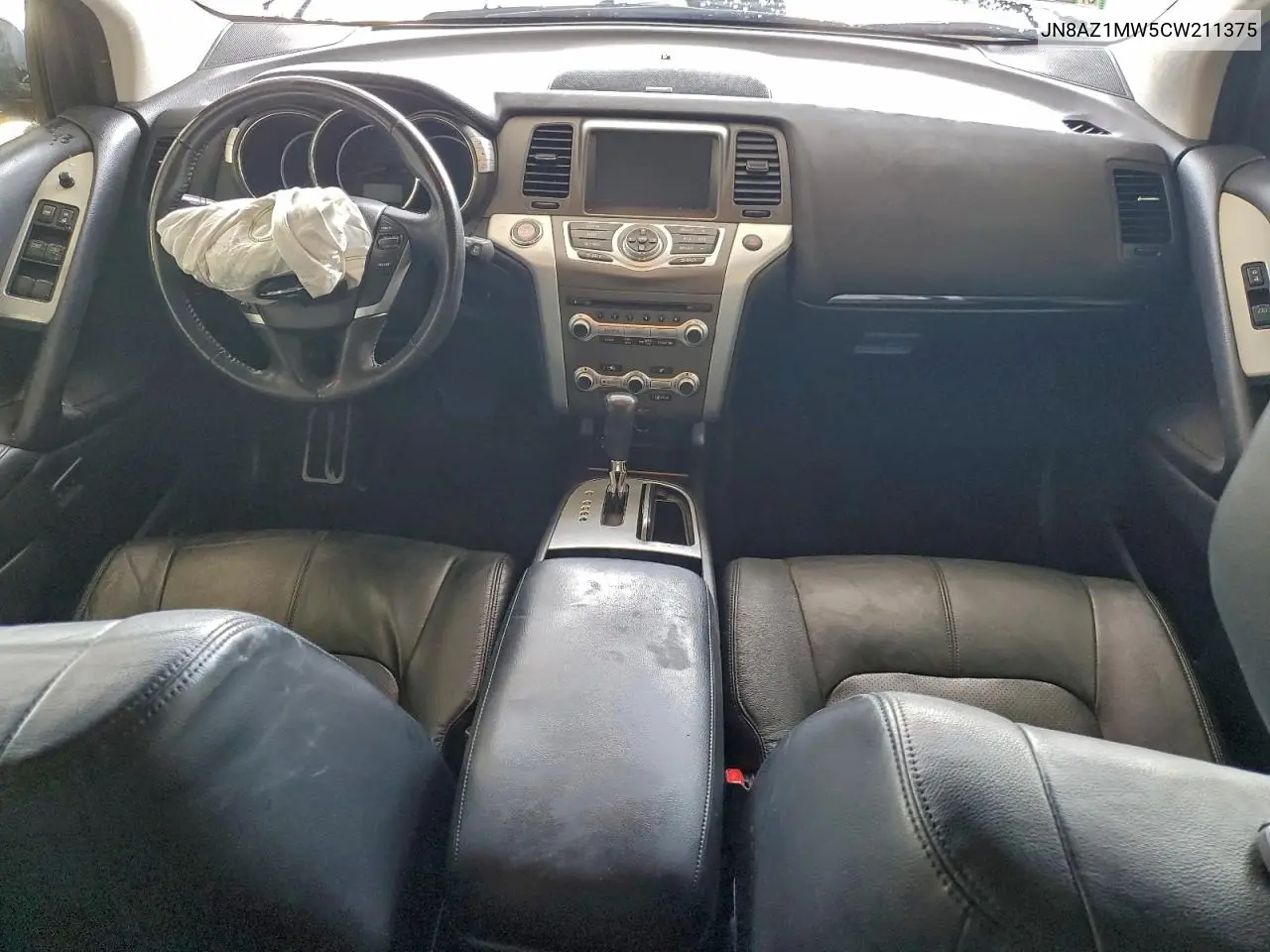 JN8AZ1MW5CW211375 2012 Nissan Murano S