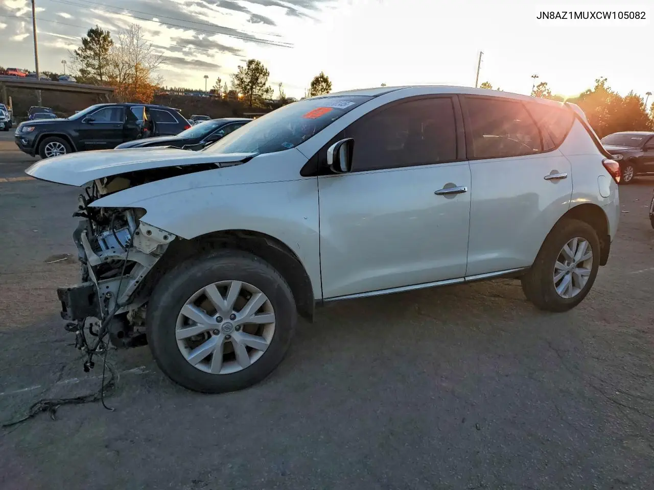 JN8AZ1MUXCW105082 2012 Nissan Murano S