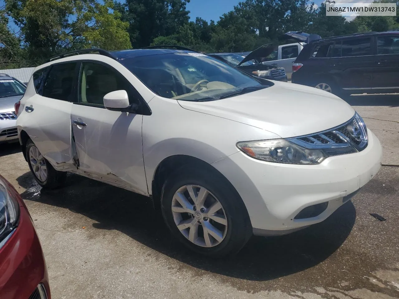 2013 Nissan Murano S VIN: JN8AZ1MW1DW313743 Lot: 61464094