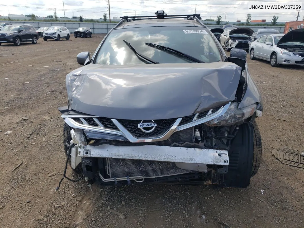 JN8AZ1MW3DW307359 2013 Nissan Murano S