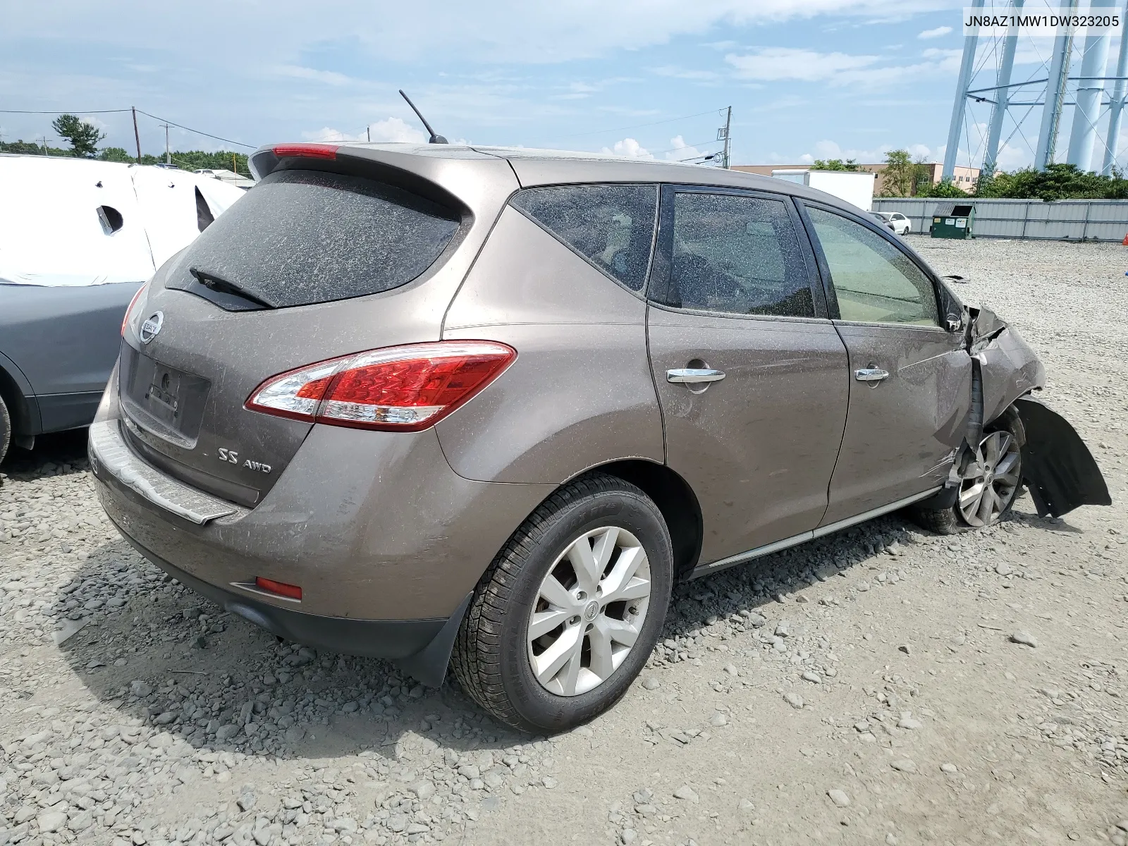 2013 Nissan Murano S VIN: JN8AZ1MW1DW323205 Lot: 64846784