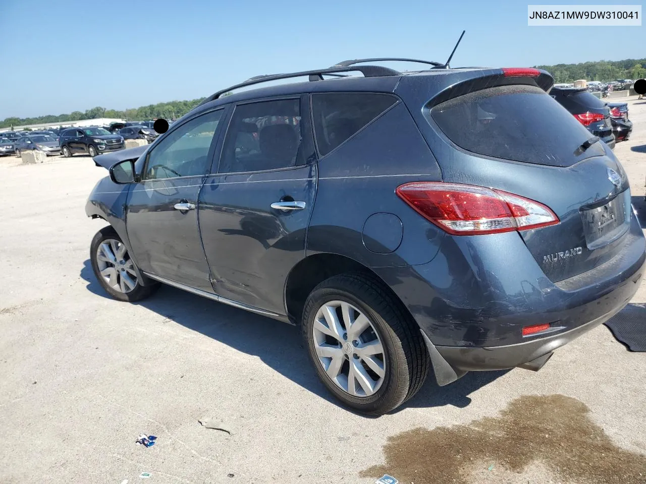 2013 Nissan Murano S VIN: JN8AZ1MW9DW310041 Lot: 65663454