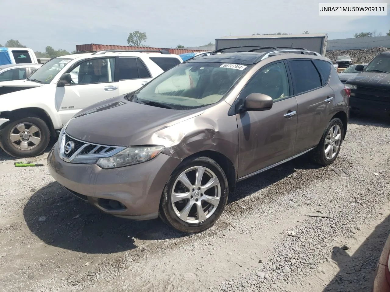 2013 Nissan Murano S VIN: JN8AZ1MU5DW209111 Lot: 66727464