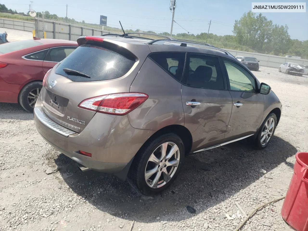 JN8AZ1MU5DW209111 2013 Nissan Murano S