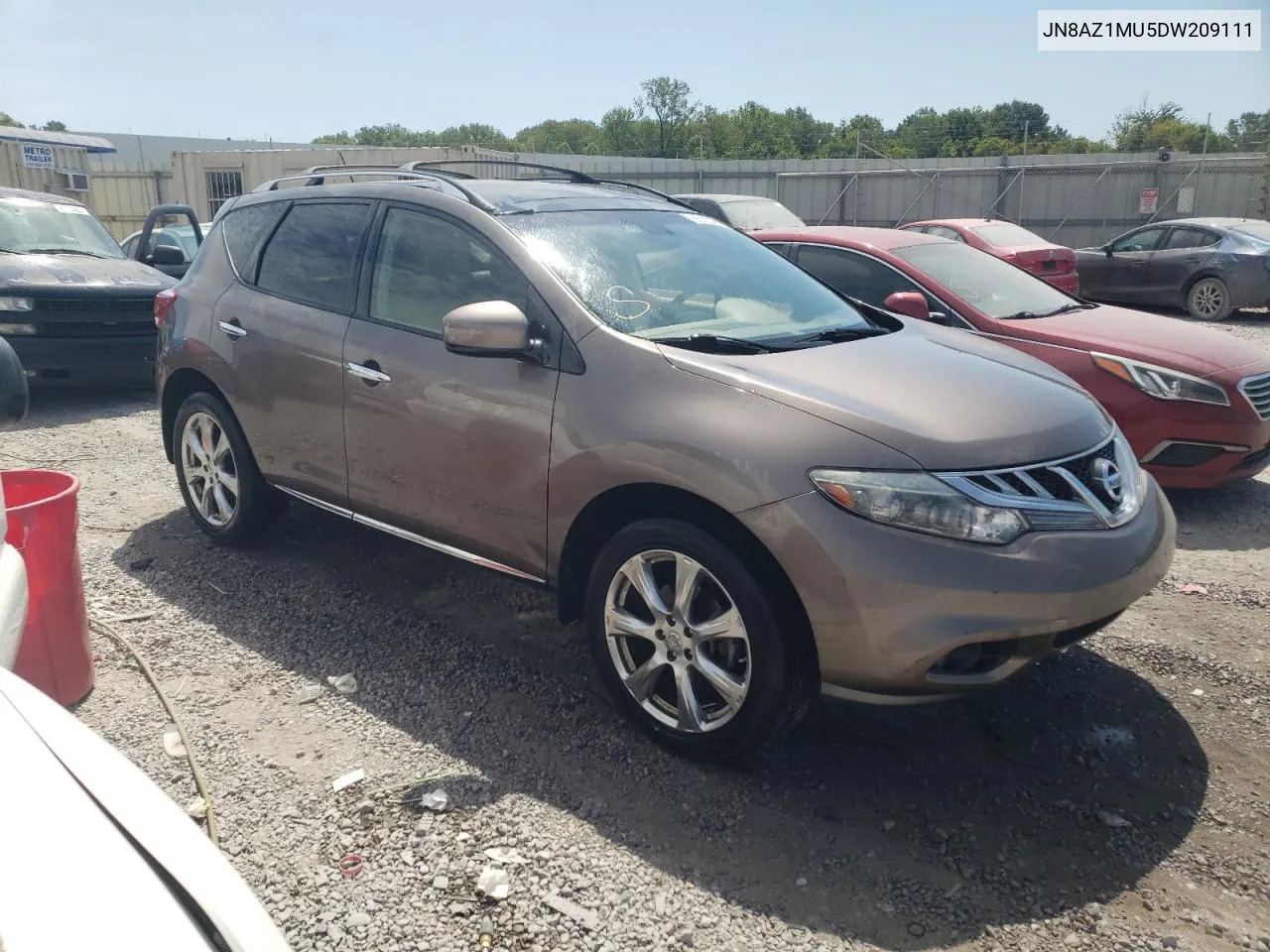 2013 Nissan Murano S VIN: JN8AZ1MU5DW209111 Lot: 66727464