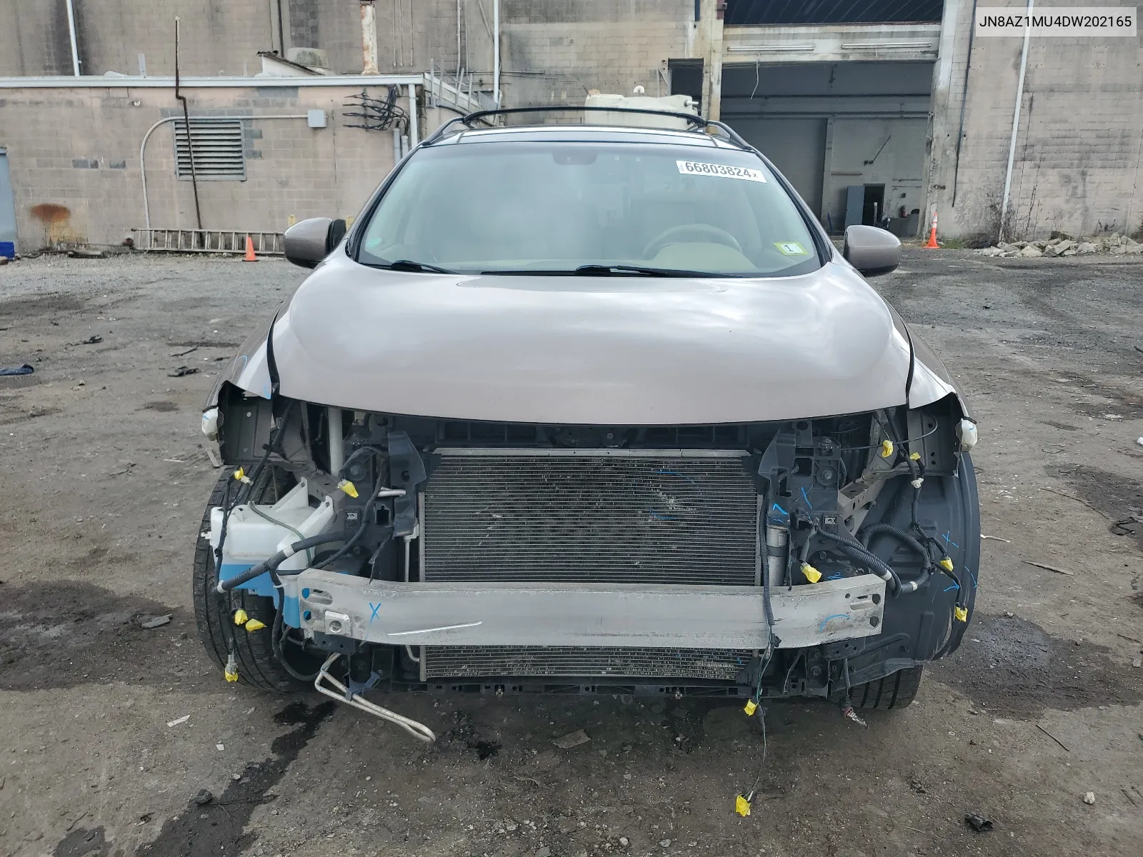 JN8AZ1MU4DW202165 2013 Nissan Murano S