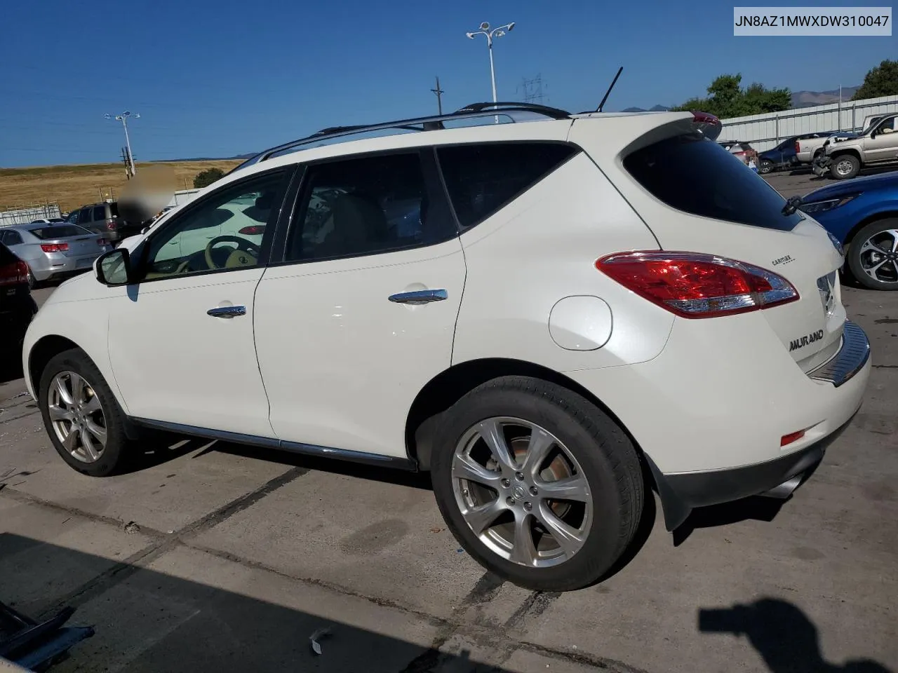 2013 Nissan Murano S VIN: JN8AZ1MWXDW310047 Lot: 69768364