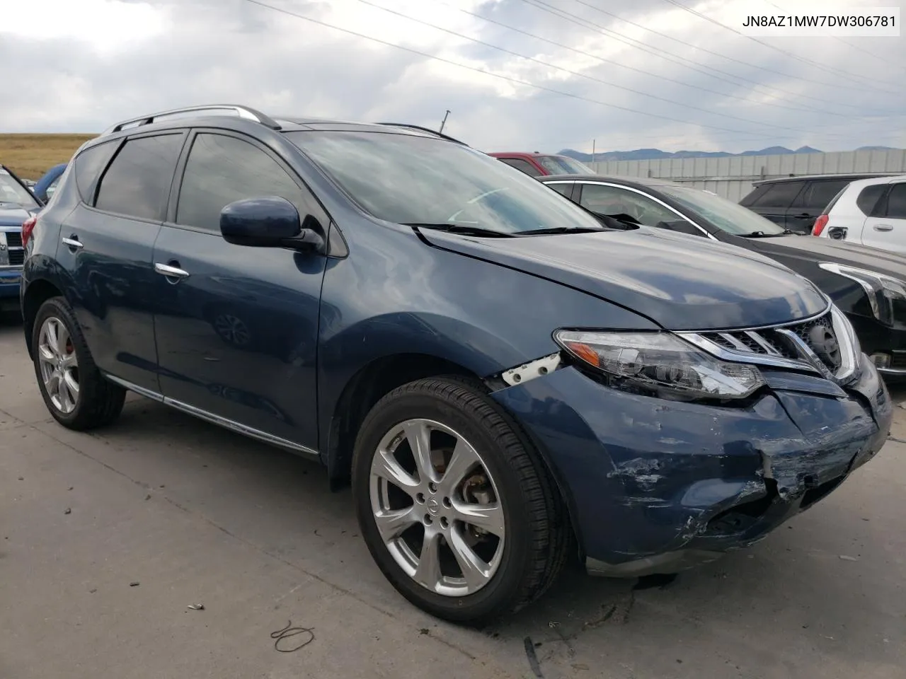 JN8AZ1MW7DW306781 2013 Nissan Murano S