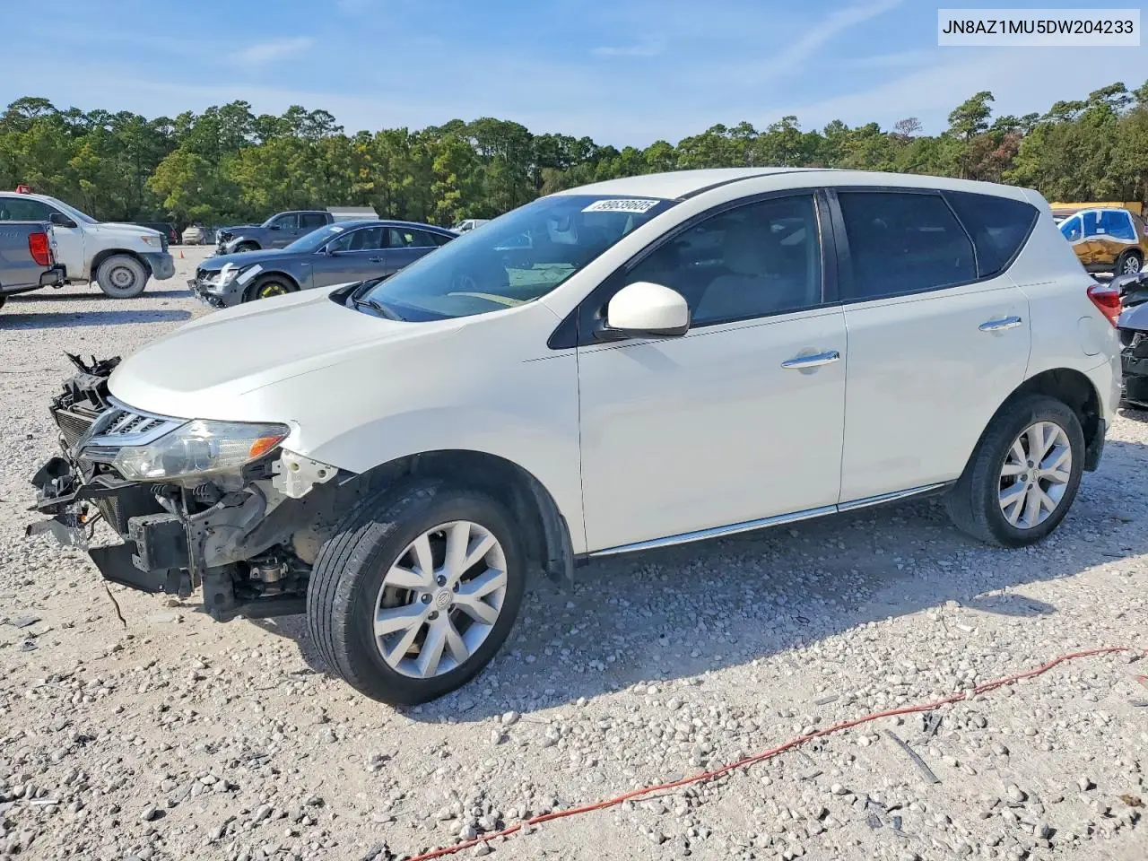 JN8AZ1MU5DW204233 2013 Nissan Murano S