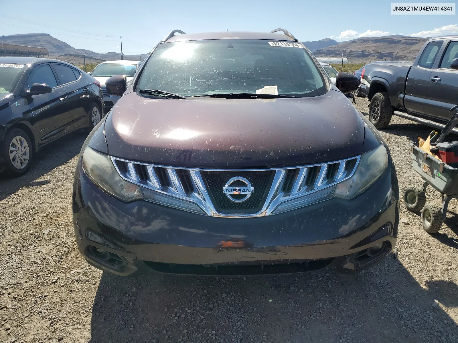 JN8AZ1MU4EW414341 2014 Nissan Murano S