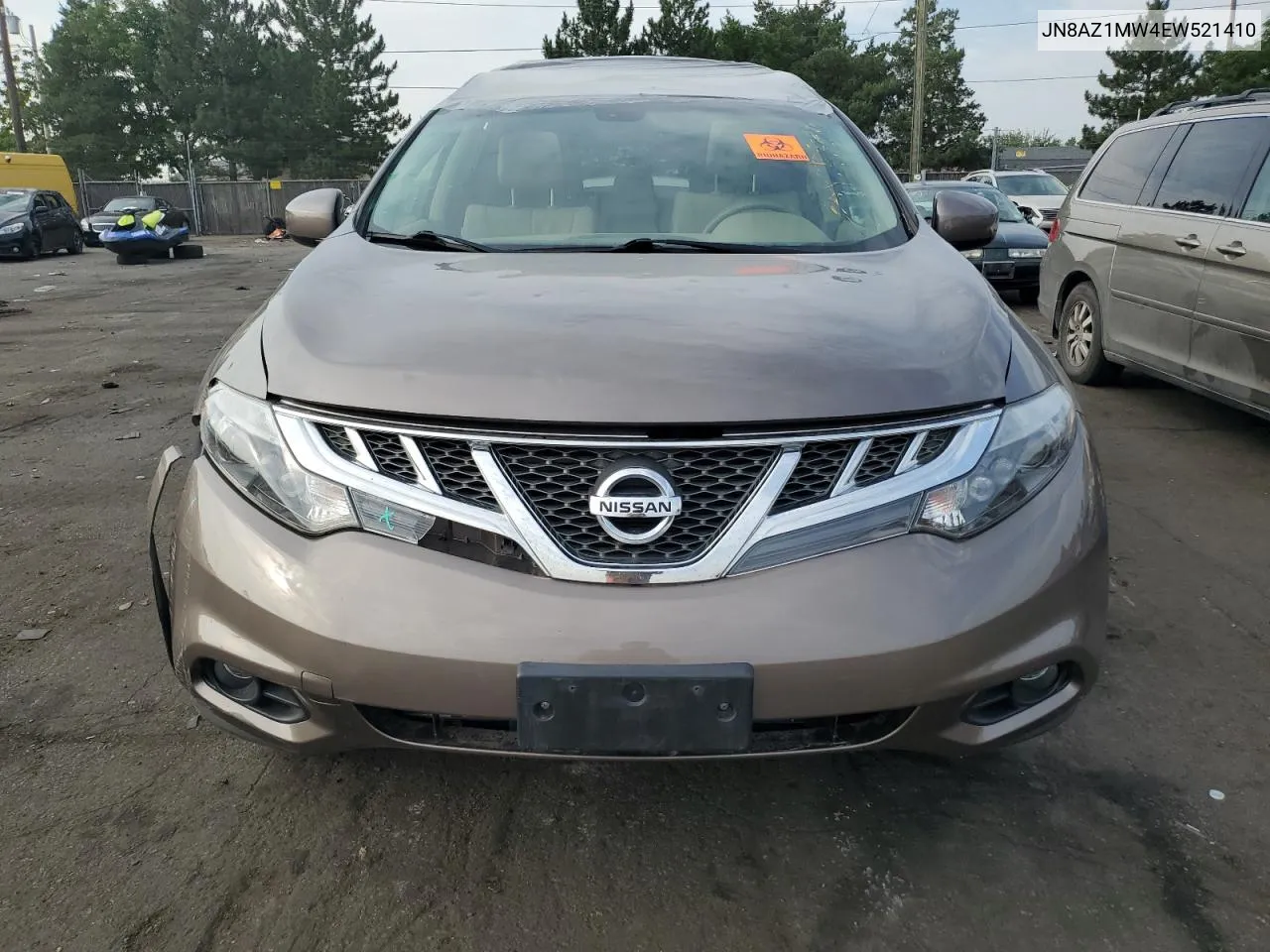 JN8AZ1MW4EW521410 2014 Nissan Murano S