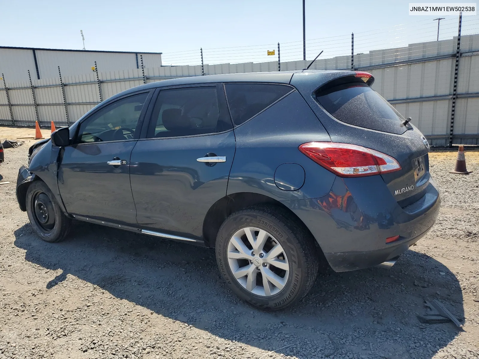 2014 Nissan Murano S VIN: JN8AZ1MW1EW502538 Lot: 61834824