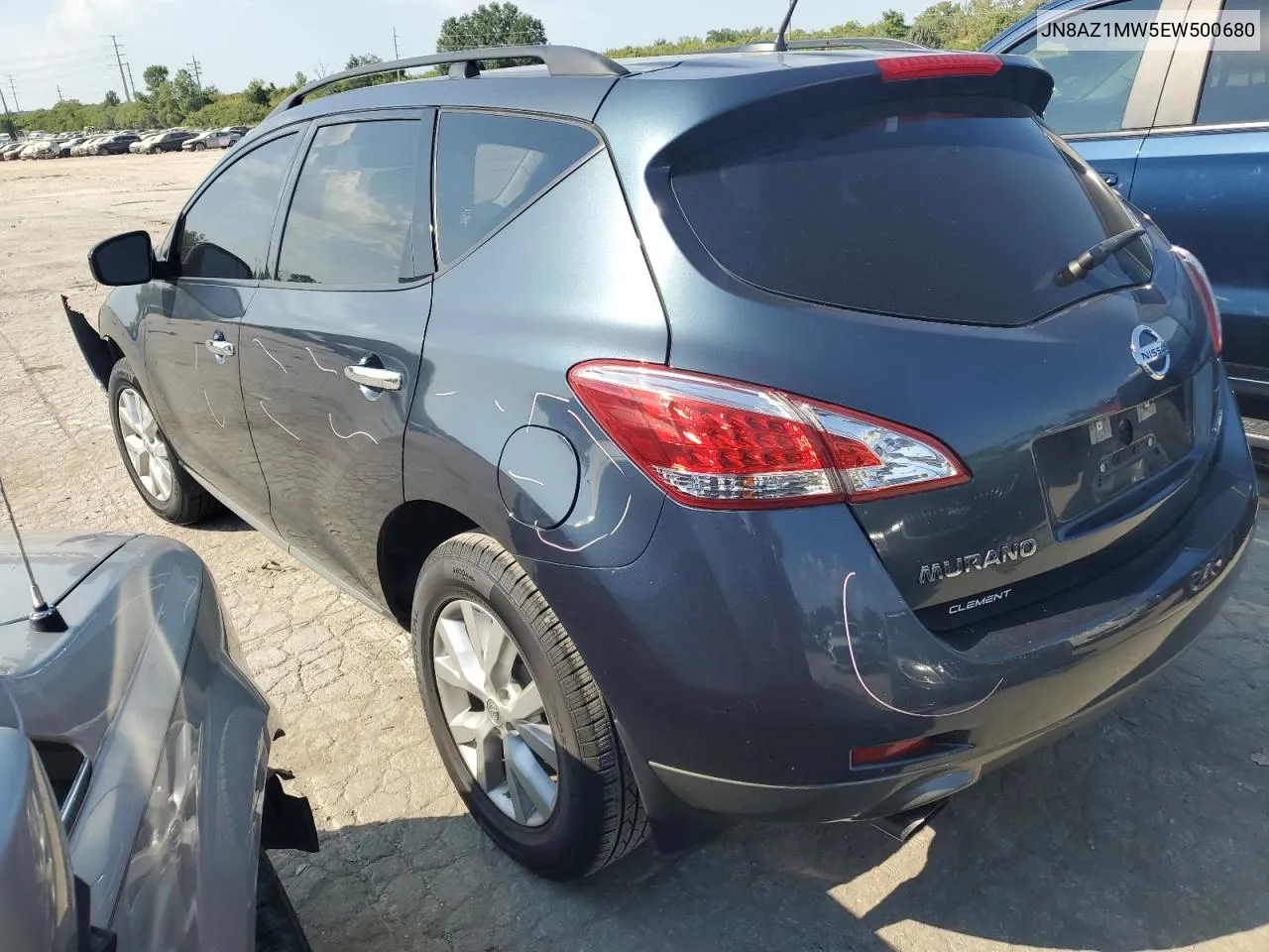 2014 Nissan Murano S VIN: JN8AZ1MW5EW500680 Lot: 67485144