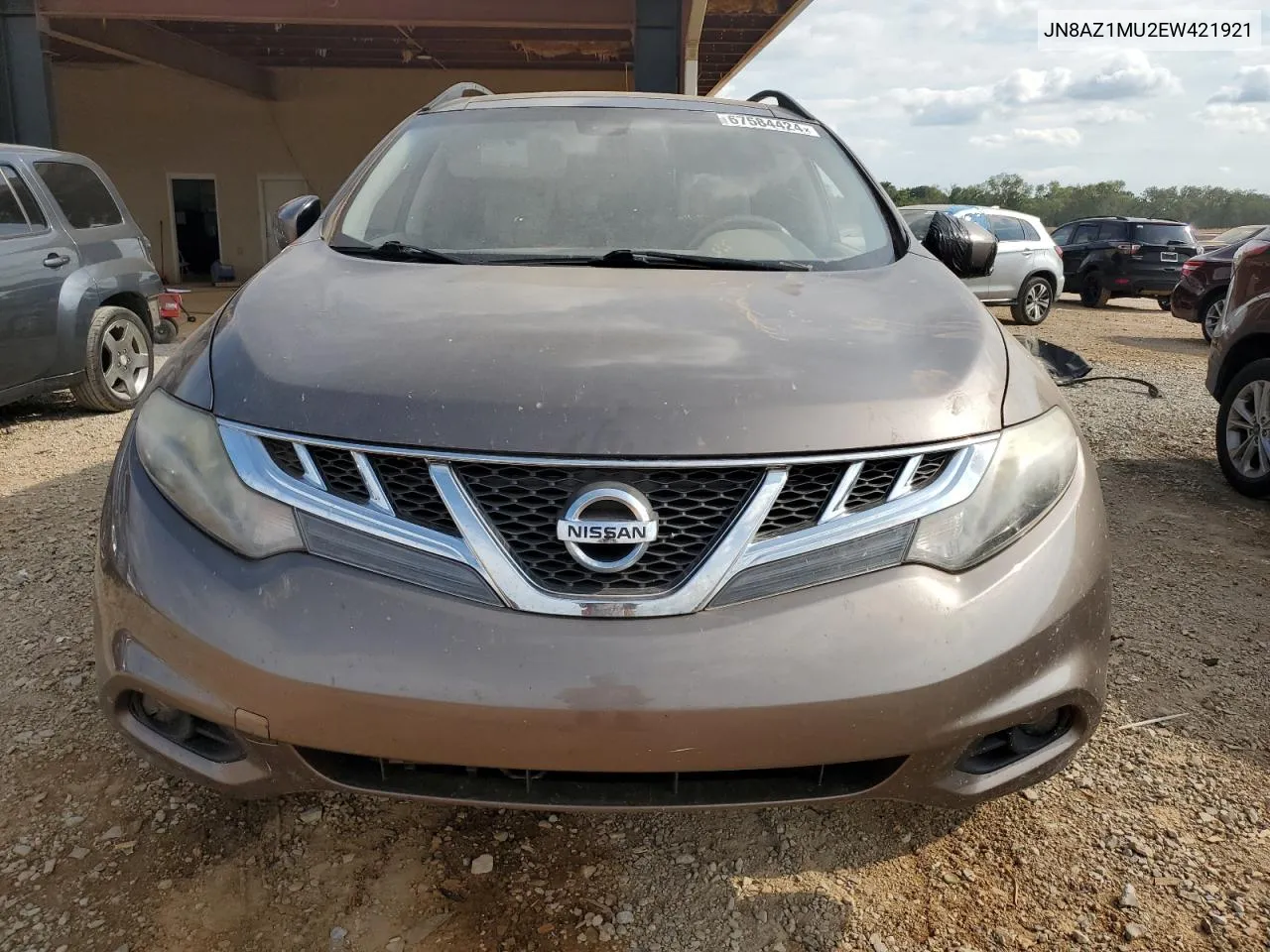 JN8AZ1MU2EW421921 2014 Nissan Murano S