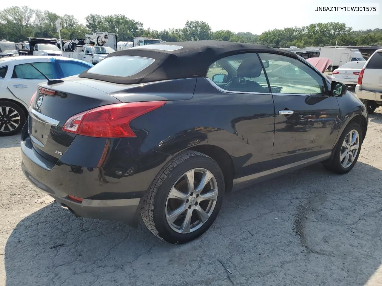 2014 Nissan Murano Crosscabriolet VIN: JN8AZ1FY1EW301575 Lot: 67915094