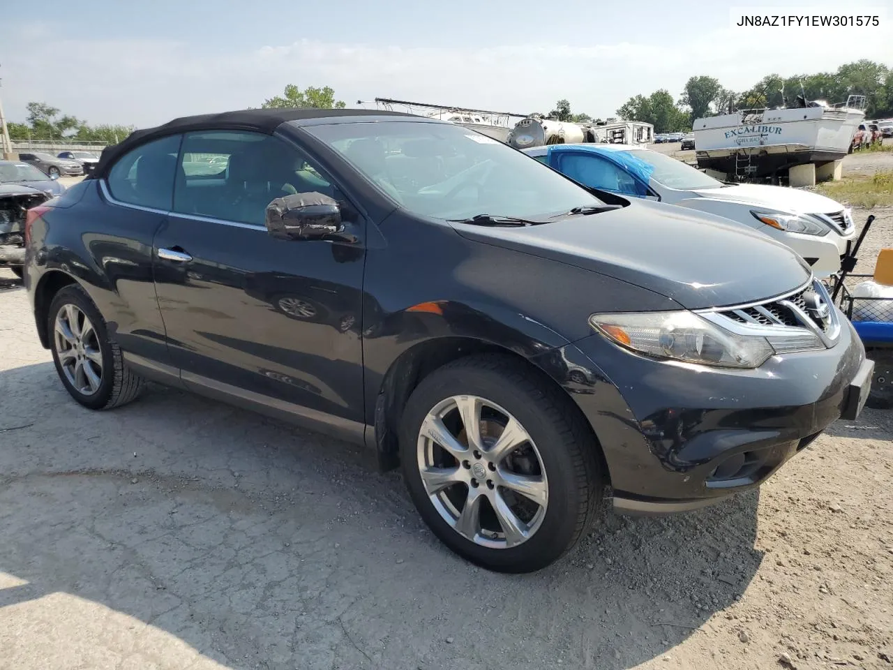 JN8AZ1FY1EW301575 2014 Nissan Murano Crosscabriolet