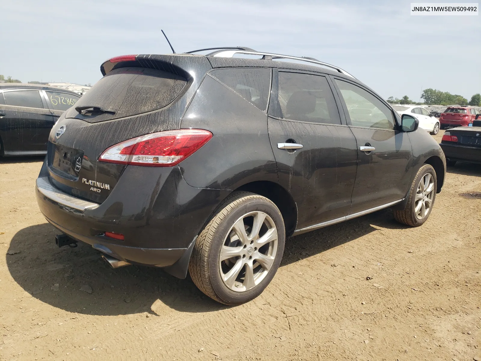 JN8AZ1MW5EW509492 2014 Nissan Murano S