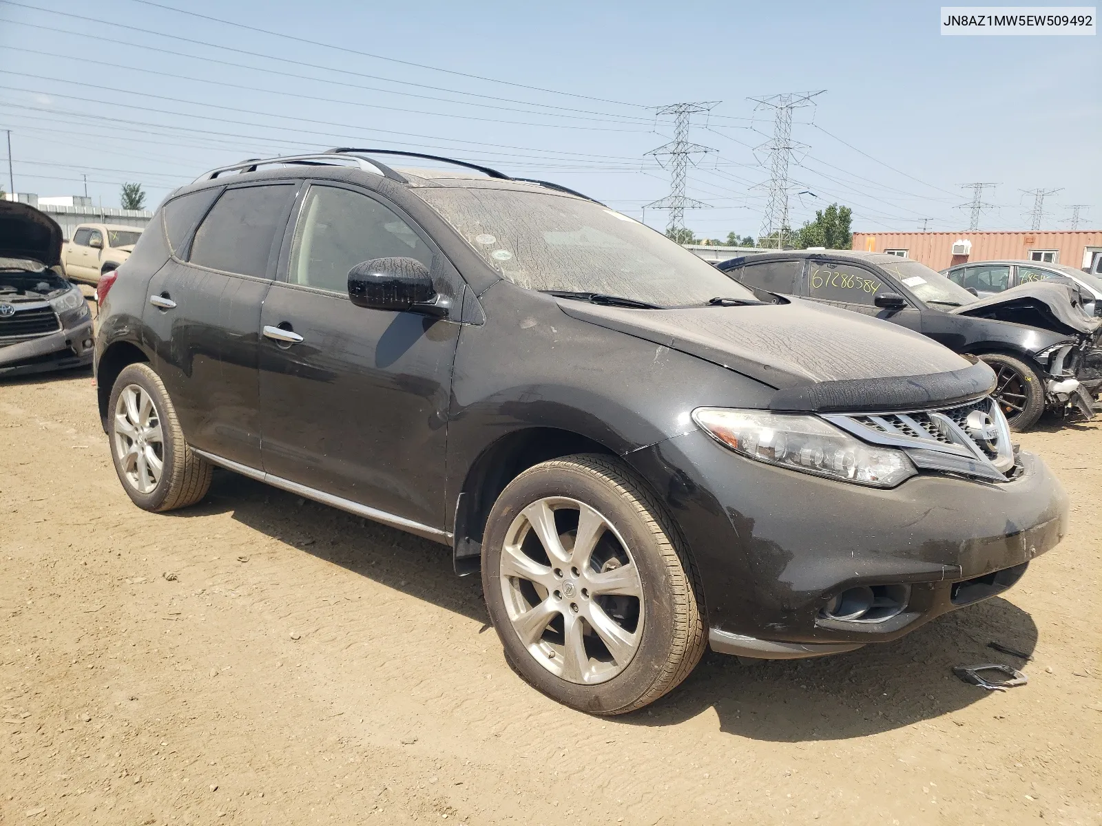 JN8AZ1MW5EW509492 2014 Nissan Murano S