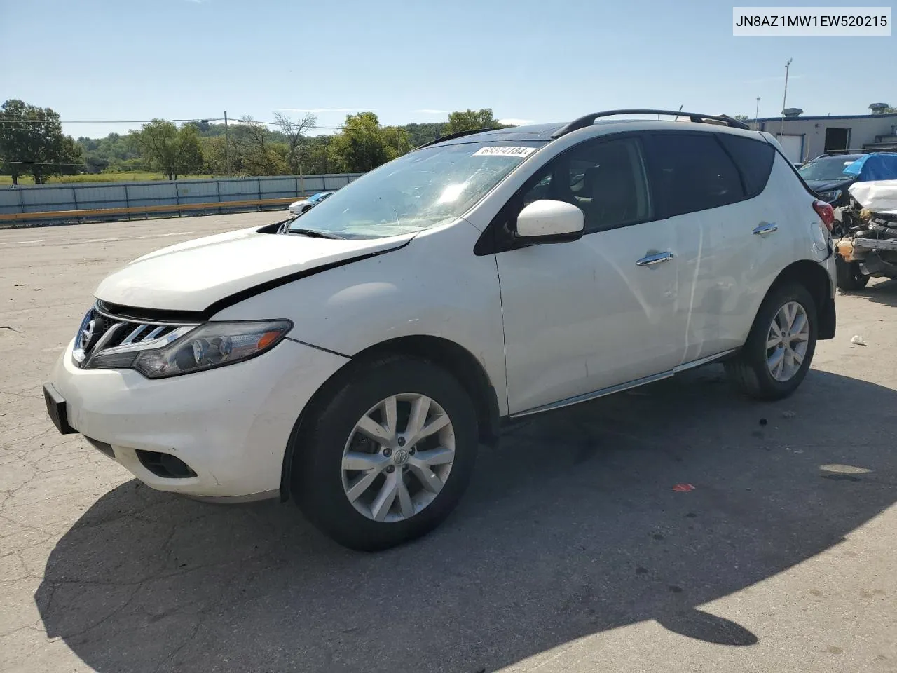 2014 Nissan Murano S VIN: JN8AZ1MW1EW520215 Lot: 68374184