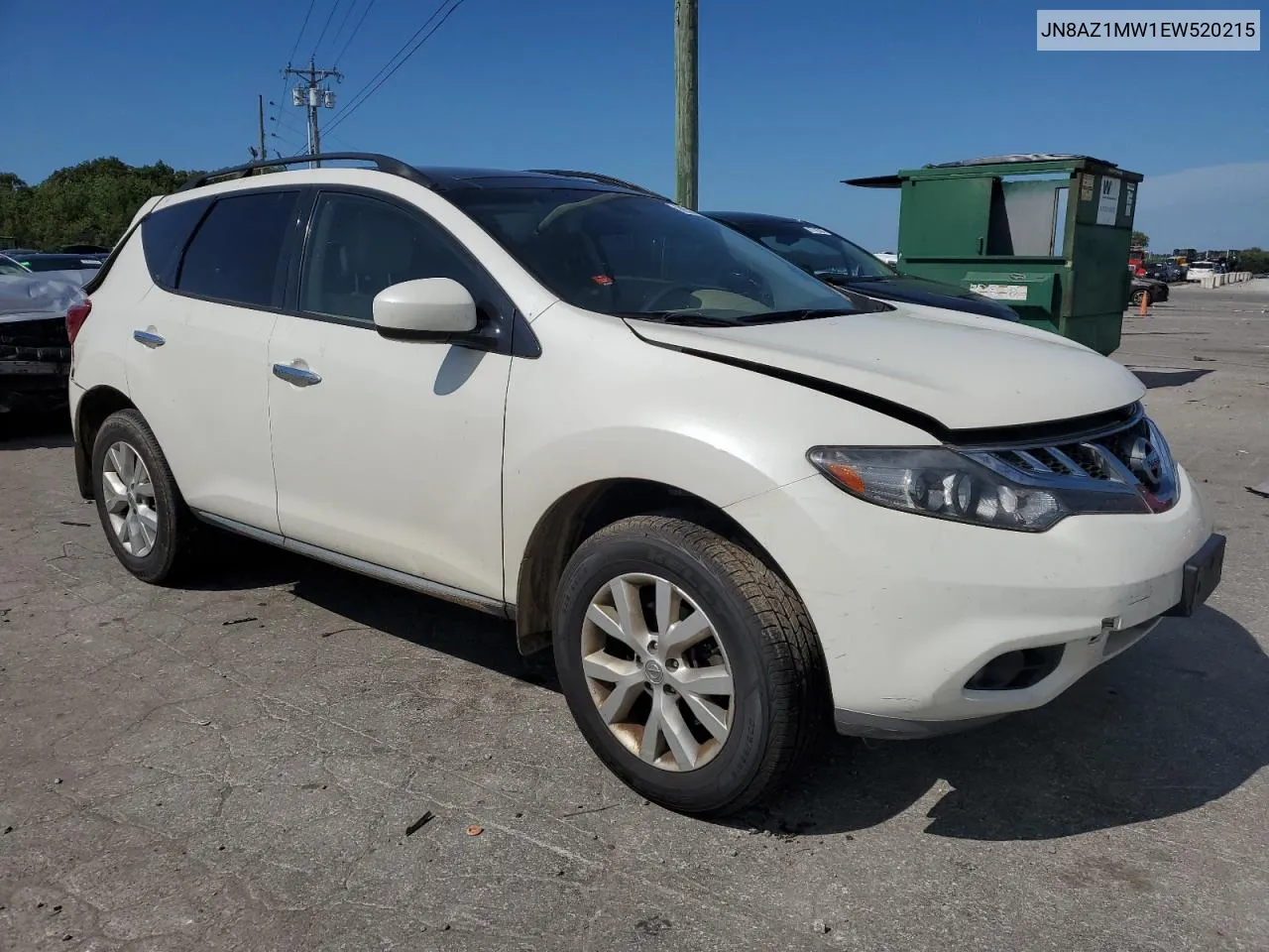 2014 Nissan Murano S VIN: JN8AZ1MW1EW520215 Lot: 68374184