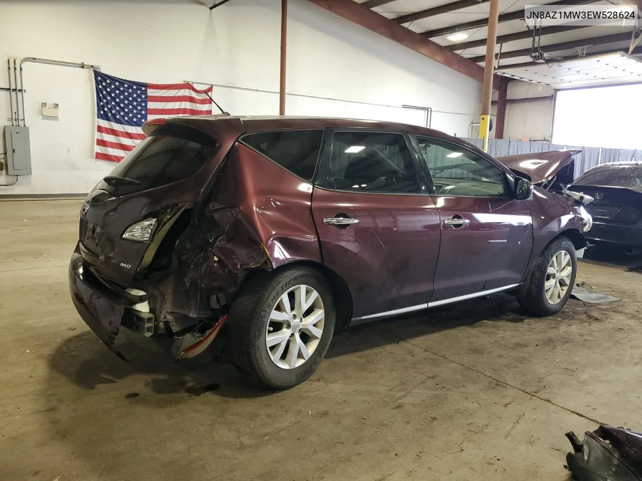 2014 Nissan Murano S VIN: JN8AZ1MW3EW528624 Lot: 69583074