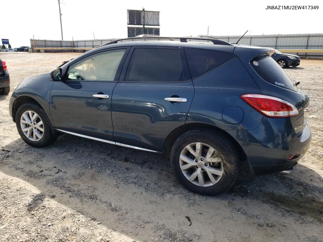 JN8AZ1MU2EW417349 2014 Nissan Murano S