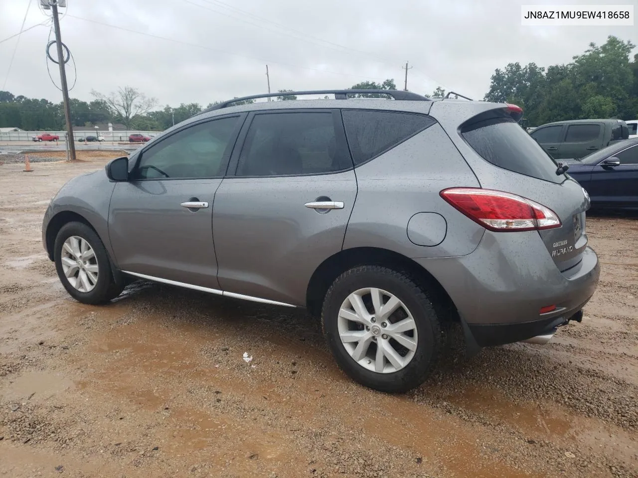 2014 Nissan Murano S VIN: JN8AZ1MU9EW418658 Lot: 70221214