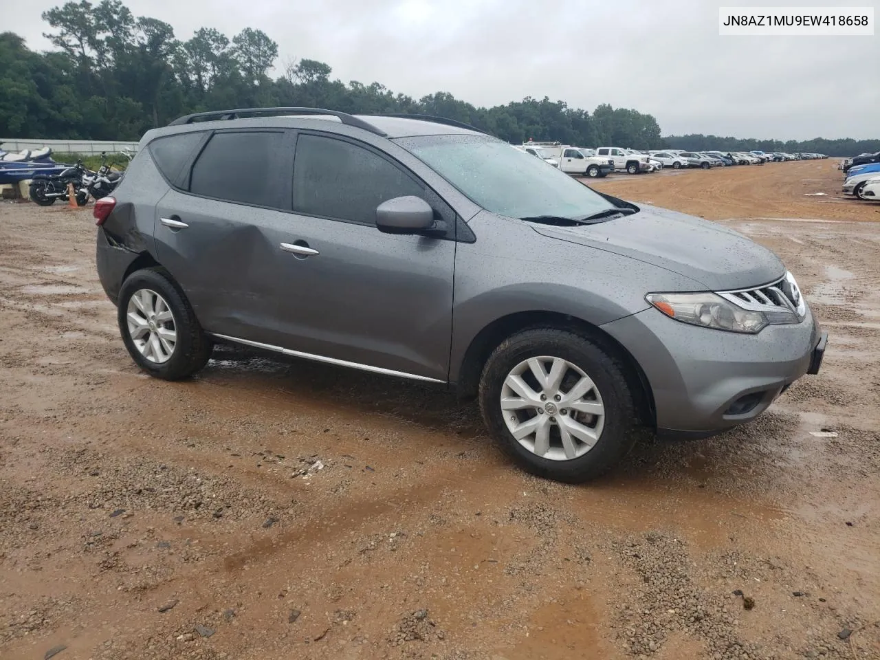 JN8AZ1MU9EW418658 2014 Nissan Murano S