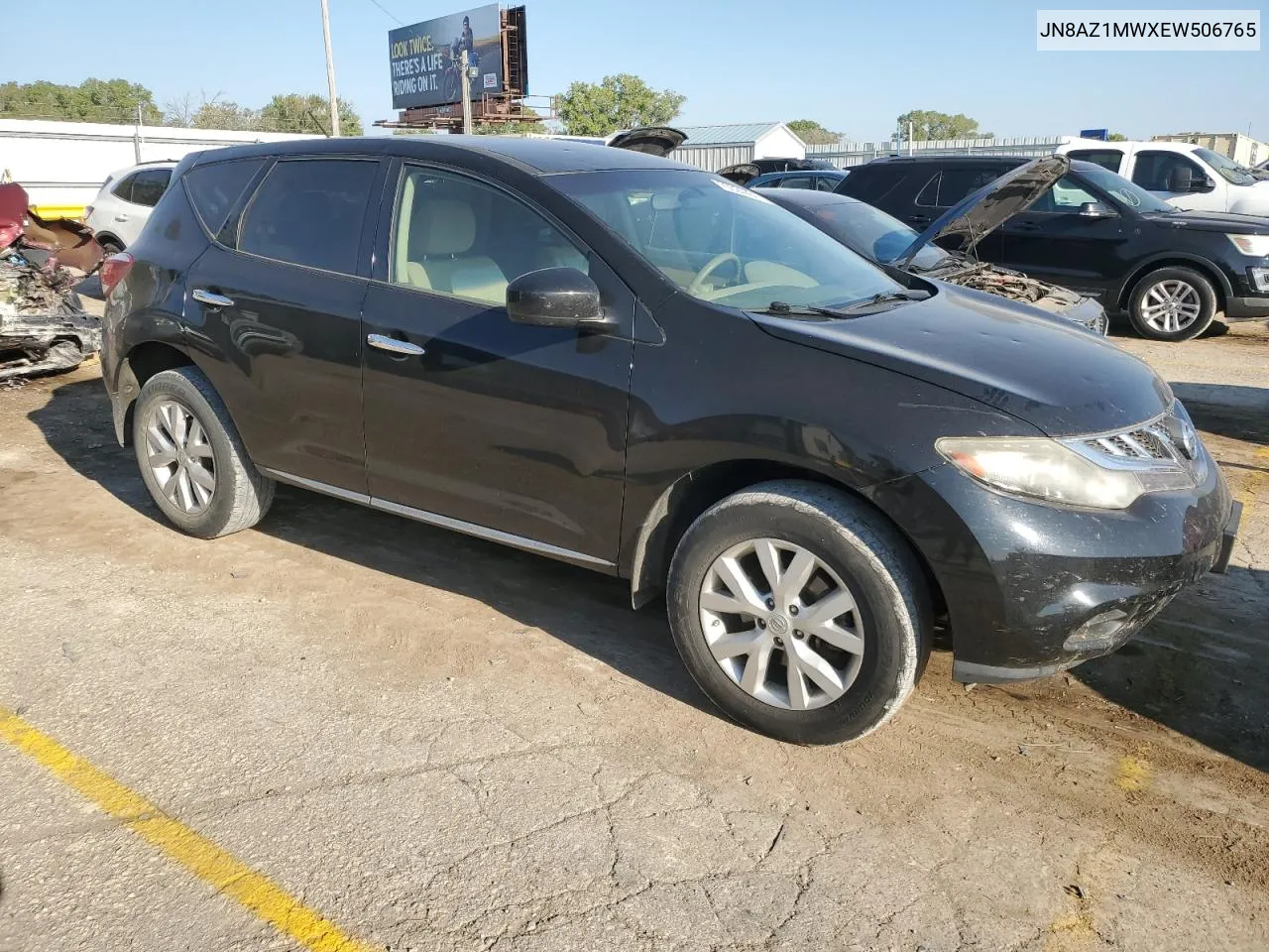 JN8AZ1MWXEW506765 2014 Nissan Murano S