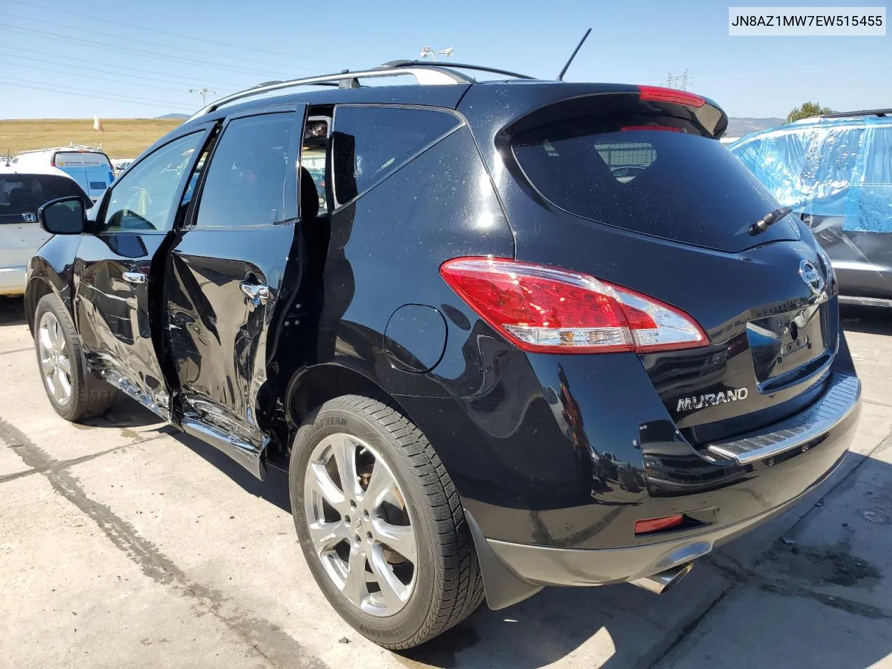 2014 Nissan Murano S VIN: JN8AZ1MW7EW515455 Lot: 70626244