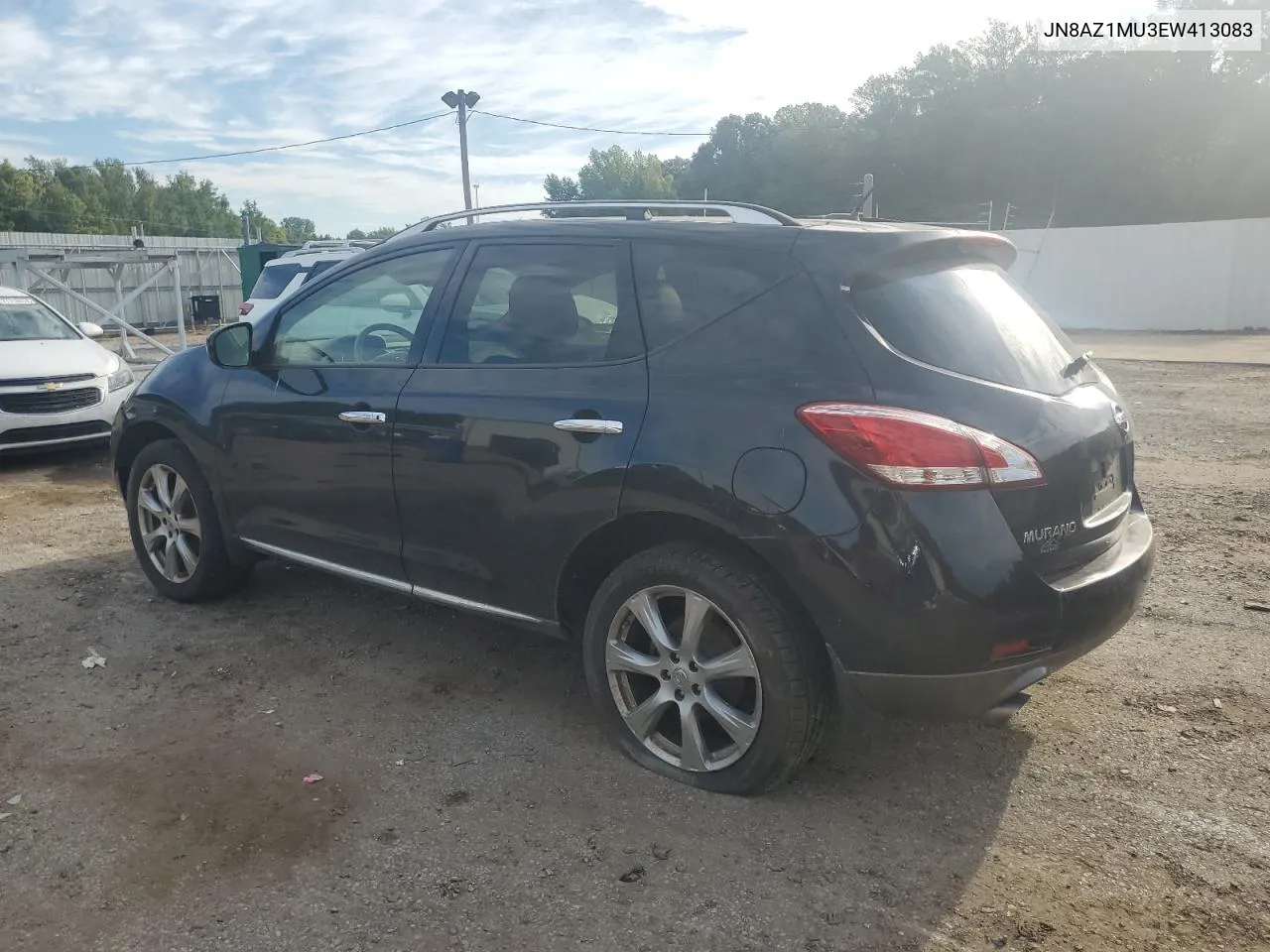 JN8AZ1MU3EW413083 2014 Nissan Murano S