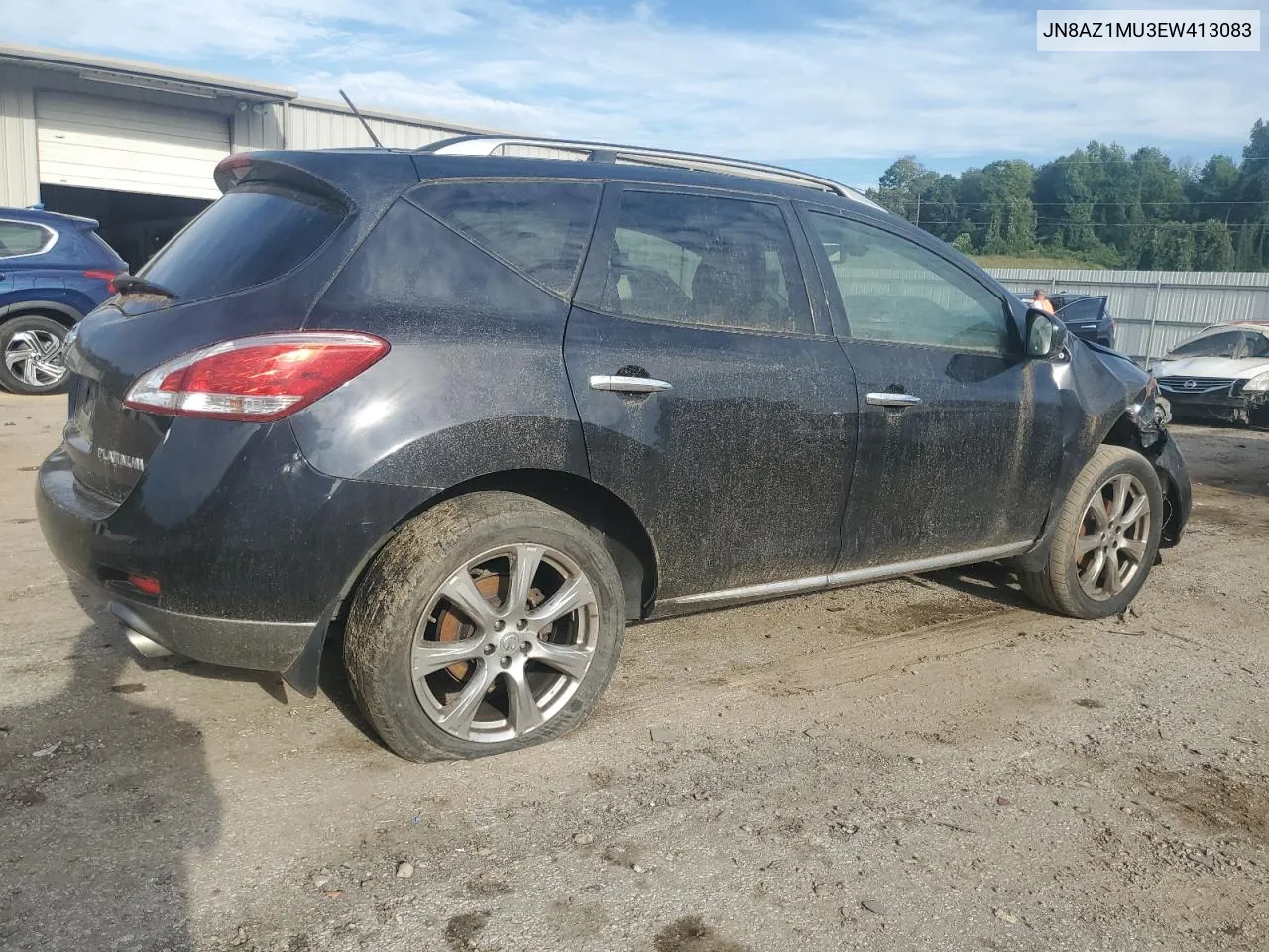 JN8AZ1MU3EW413083 2014 Nissan Murano S