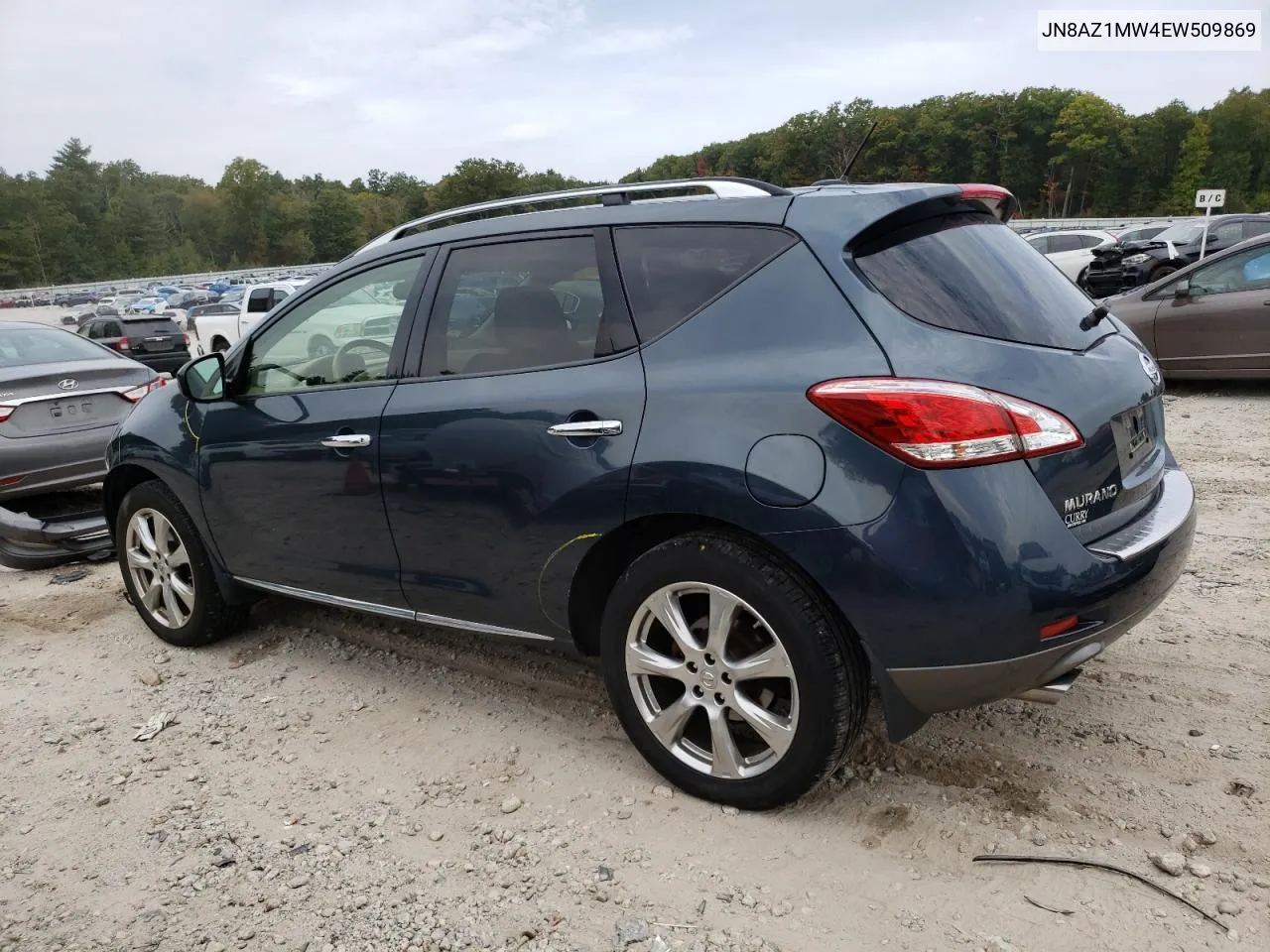 2014 Nissan Murano S VIN: JN8AZ1MW4EW509869 Lot: 71457314