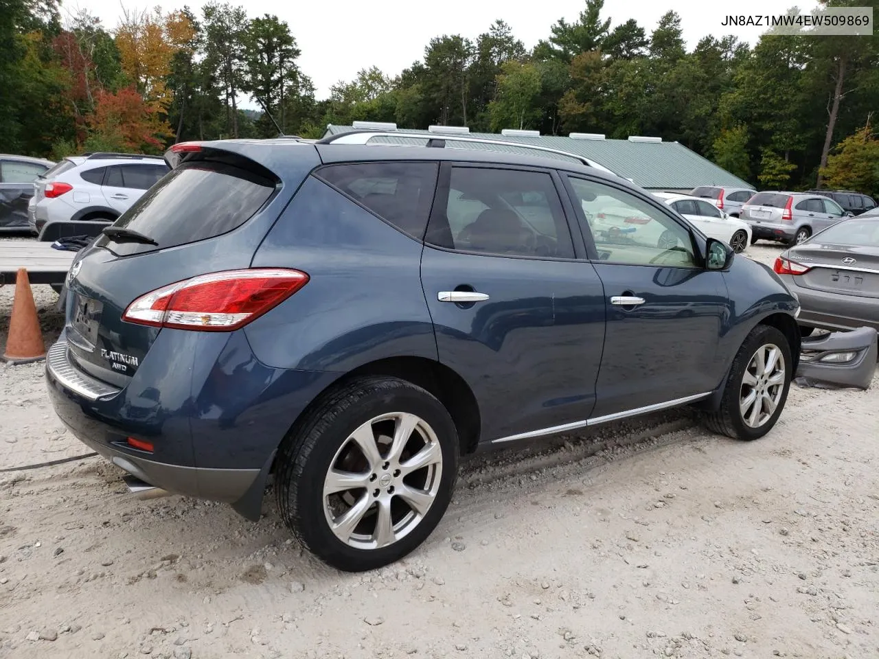 2014 Nissan Murano S VIN: JN8AZ1MW4EW509869 Lot: 71457314