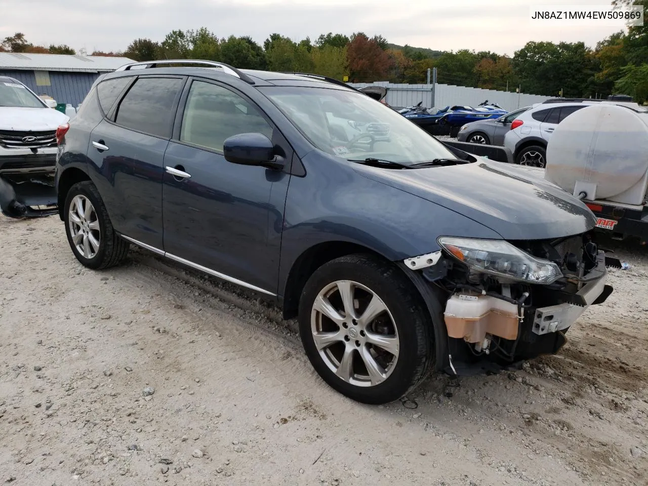 2014 Nissan Murano S VIN: JN8AZ1MW4EW509869 Lot: 71457314