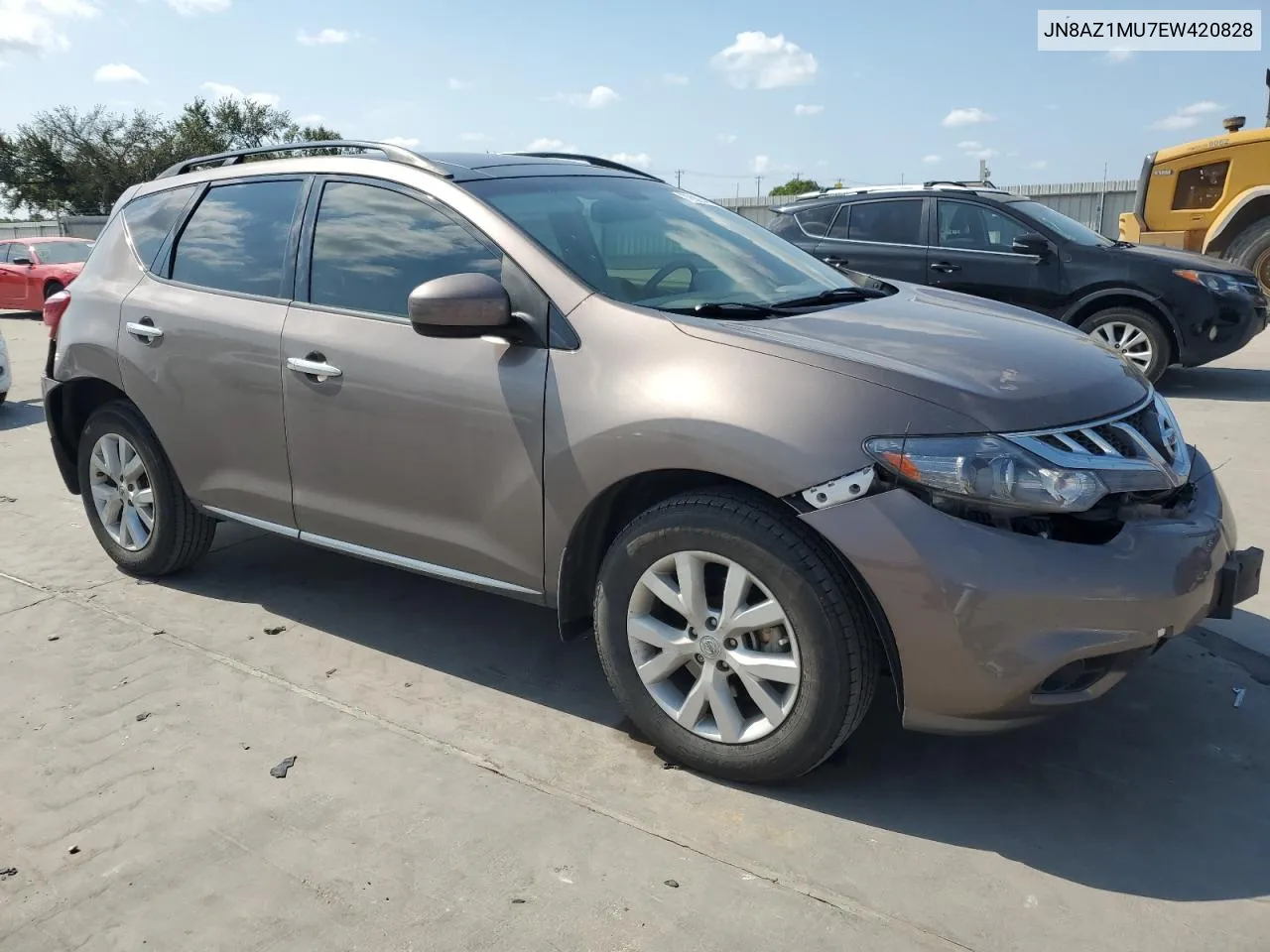 JN8AZ1MU7EW420828 2014 Nissan Murano S